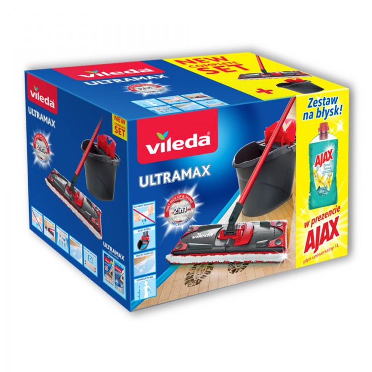 Ultramax Setbox Vileda 4K1031 | Úklidové a ochranné pomůcky - Mopy a jejich příslušenství